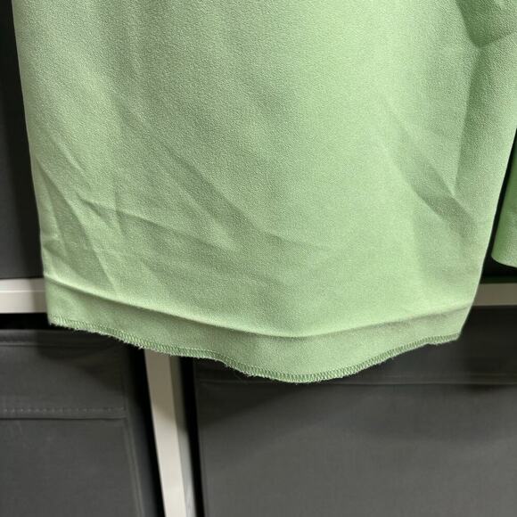 Hutch Crepe Fringe Jumpsuit Mint Green Size 4 - Picture 9 of 11